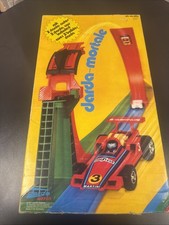 DARDA Bahn 060 Darda-mortale Inkl 2 Autos OVP Box Karton Autorennbahn Motor Car