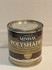 Minwax PolyShades "Satin Expresso" 1 Step Stain & Poly, 8 oz