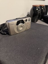 Canon Sure Shot 85 Zoom Platinum 35mm Point & Shoot Film Camera