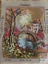 Printed needlepoint Tapestry Gobelin L Canvas Only 40x50 Cm