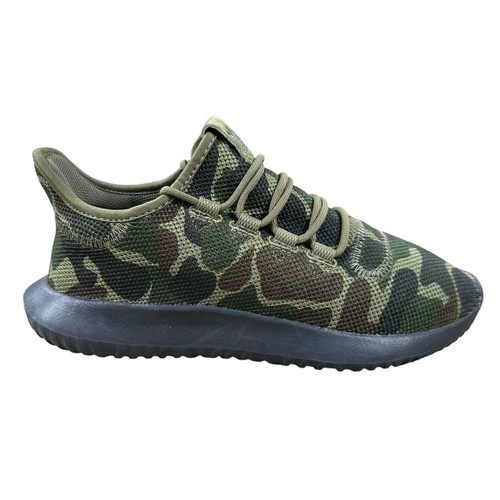 Adidas Tubuluar Shadow Knit Camo Men’s Size 8 CP8682 Sneakers Shoes Green