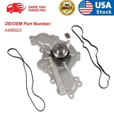 AW6023 Water Pump For 07-12 Ford Edge Taurus Lincoln Mazda CX-9 3.5L 3.7 DOHC V6