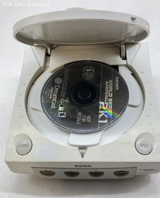 Sega Dreamcast Console Controller & World Series Baseball 2K1 Game Lot