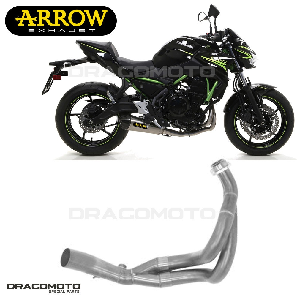 Collecteur ARROW RC KAWASAKI Z 650 pour balades et trajets quotidiens