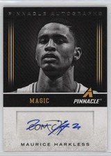 2013-14 Panini Pinnacle Auto Maurice Harkless #138 Auto 2w8
