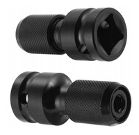 "Schlagschrauber Adapter 1/2\" Auf 1/4\" Bit Adapter Kraft Bithalter Schlagfest"
