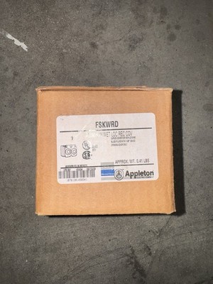 Appleton Electric FSK-WRD Single Receptacle - Gray