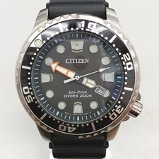 Citizen Eco Drive Diver 200m Date Black Dial E168-s100623
