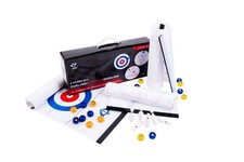 3-in-1 Curling, Table Shuffleboard and Bowling Game - 120cm (UK)