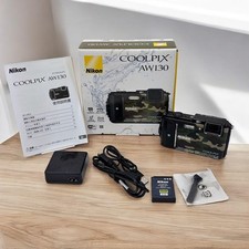 Nikon COOLPIX AW130 Camouflage Green Waterproof Digital Camera Tested