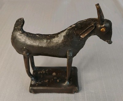 Hand Made Metal Goat Farm Decor Vintage 