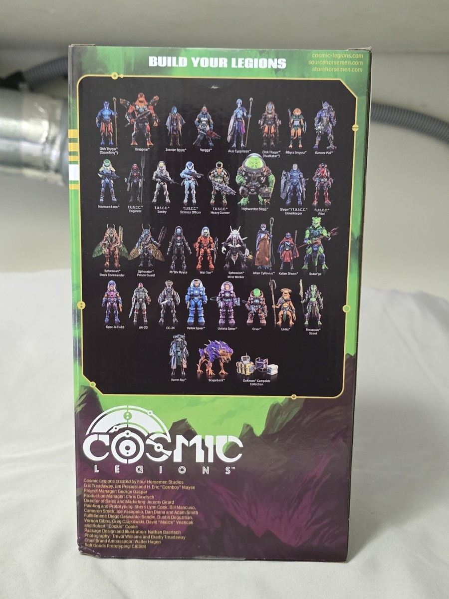 Cosmic Legions: OxKrewe: Book One, Thraxxon - Kurnn Ray Action