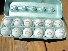 12 Callaway Chrome Soft Triple Track/ ERC Soft Golf Balls 5A/4A Great Condition