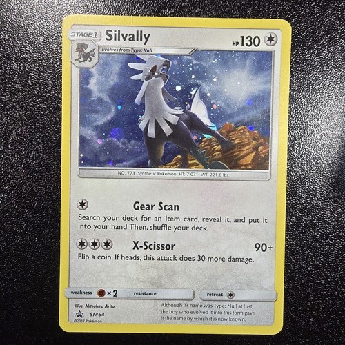 Silvally Promo #SM64 SM Black Star Promos Pokemon TCG