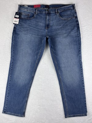 Perry Ellis America Slim Fit Men's Blue Stonewash Jeans Size 40x30 NWT