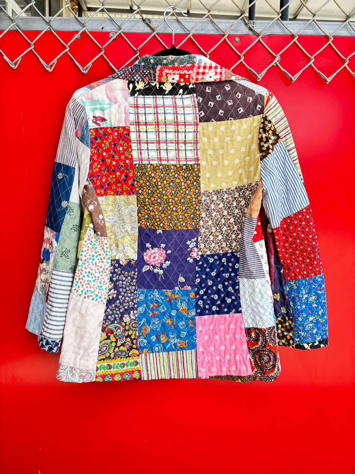 Periphery Patchwork Blazer - image 4