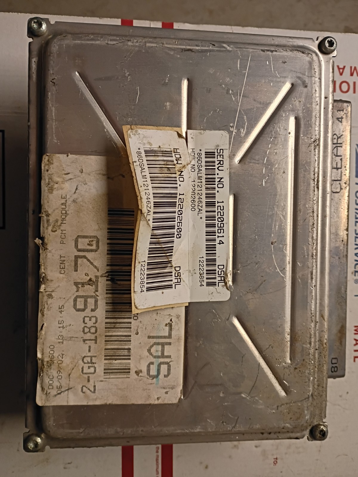 ✅ 02' CENTURY ECM ENGINE CONTROL MODULE COMPUTER PCM ECU POWER UNIT DSAL
