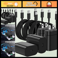 Type C Charger Fast Charging,4Pack 25W Super USB C Fast Charger Block