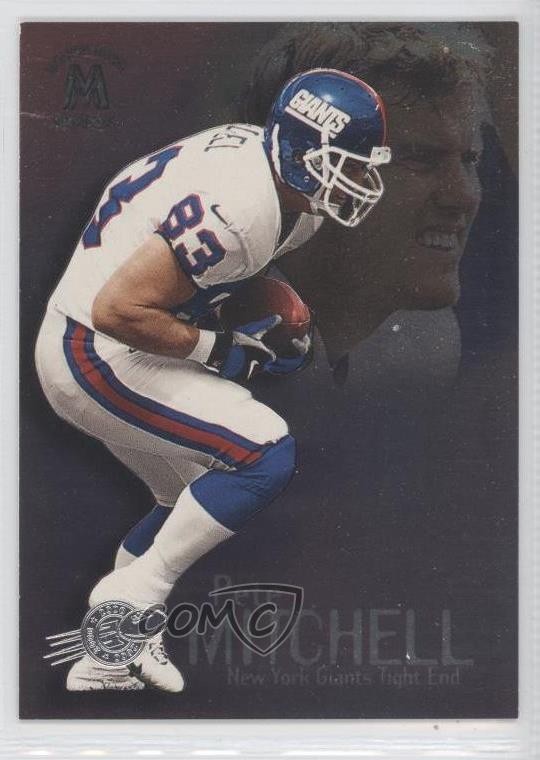 1999 Skybox Molten Metal Millennium Silver Pete Mitchell #80 1s8