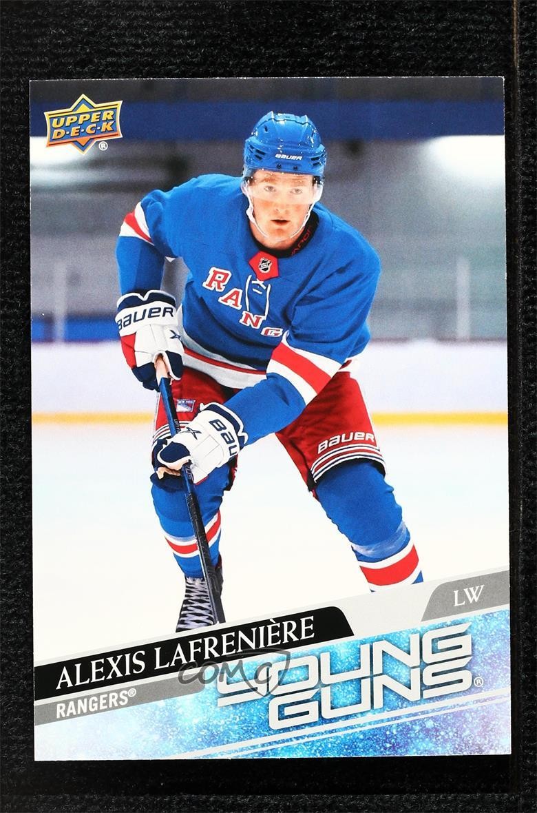 2020-21 Upper Deck Young Guns Jumbo Alexis Lafreniere #201 1o3