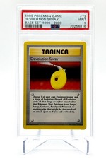 1999 Pokemon Base Set Devolution Spray 72/102 1999-2000 4th Print PSA 9 POP 18