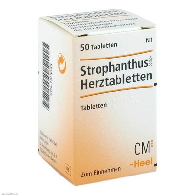 Strophanthus comp.Herztabletten · 50 St · PZN 03915065