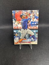 2018 Topps Series 2 Ronald Acuna Jr. Rookie Card RC #698. rookie card picture