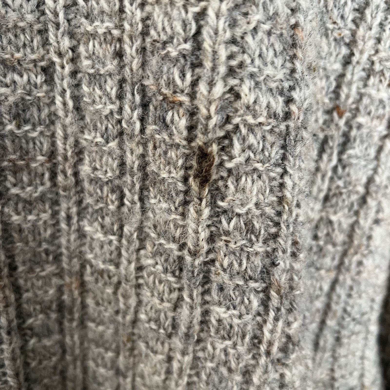 Pendleton 100% Wool Washable Full Zip Sweater Gra… - image 3