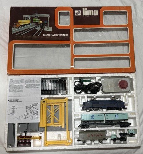 Confezione Lima HO Treno Elettrico Scarica Container M 68 - 3701  | Zustand: Usato