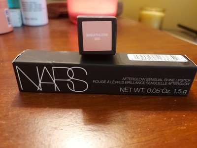 Nars Afterglow Sensual Shine Lipstick in Breathless 200 .05 oz New in Box