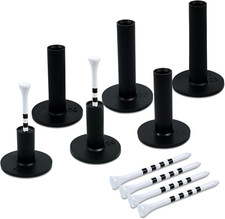 Premium Rubber Golf Tees for Mats Golf Tee Holder for Driving Range Simulator Hi