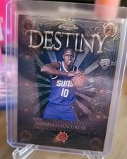 2025-26 Topps Chrome Khaman Maluach Destiny SP Insert Rookie Card