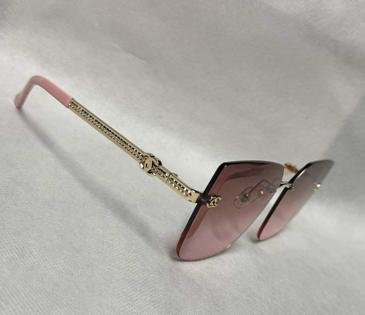CHANEL Pink Square Sunglasses for Women for sale | eBay