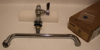Krowne 16-109L - Single Pantry Faucet Deck Mount 12'' Swing Spout - Chrome