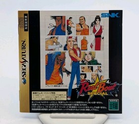 REAL BOUT FATAL FURY SPECIAL with 4MB Sega Saturn Japanese - US Seller