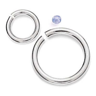 925 Sterling Silber offene Biegeringe 4-8 mm 18-21 g Schmuck Fundstücke Reparatur