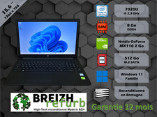 [Breizh Refurb] PC Portable HP 15-Da SSD 15" Windows 11 + Office - Garantie 1 An