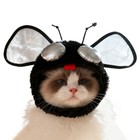 Halloween Cat Costumes Pet Fly Hat Cat Hat Pet Cosplay Costume Cap For Halloween