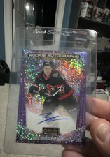2024-25 O-Pee-Chee Platinum - Rookie Autographs Zack Ostapchuk Violet Pixels /65