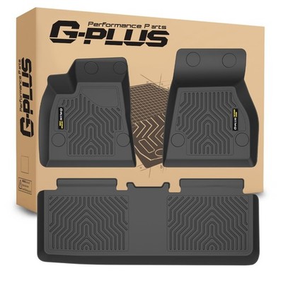 Tesla Model S Floor Mats Set 2015-2020 G-PLUS All Weather Custom Fit