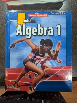 Glencoe McGraw Hill Indiana Algebra 1 Teacher Edition GOOD