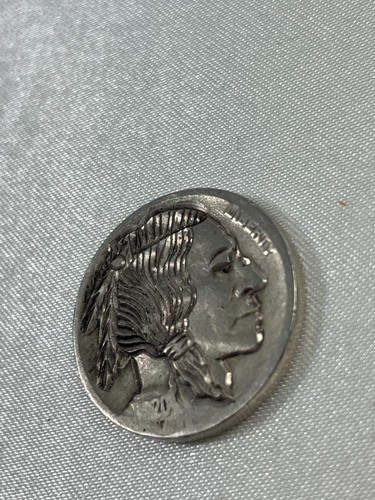 HOBO Nickel, 1920 Buffalo Nickel, Artist NW, Deep Engraving A4.9 - Picture 3 of 6