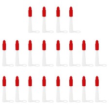 20pcs Sealant Silicone Nozzles Caulking Device Accessories with 20pcs Caps