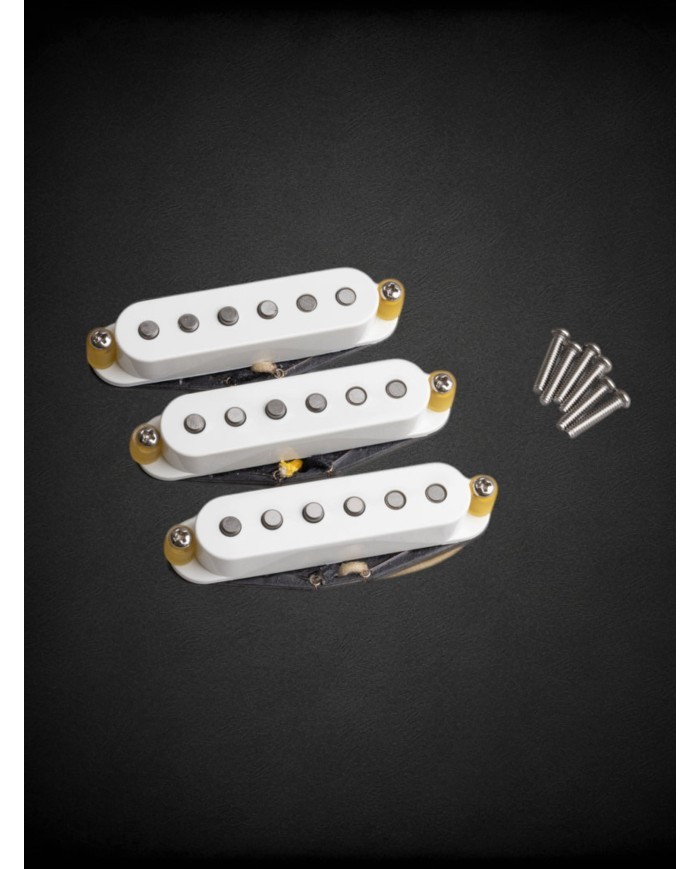 Micros Stratocaster Tonerider City Limits pour basculer vers le vrai son Texas-Blues vif parchment