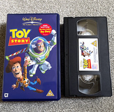 Walt Disney Pictures Toy Story VHS PAL PG Special Footage 1995 English w/Case