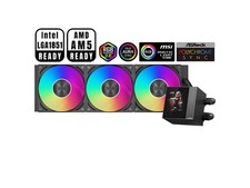 PCCOOLER CPS DC360 Pro ARGB Display AIO CPU Liquid Cooler, 360mm Radiator, 310W