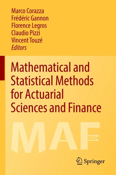 Marco Corazza (U. A.) | Mathematical And Statistical Methods For Actuarial...-image