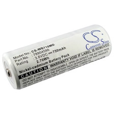 750Mah Battery for Welch-Allyn 18200 74054 WA-72200 Otoscope 20000 Otoscope 7100