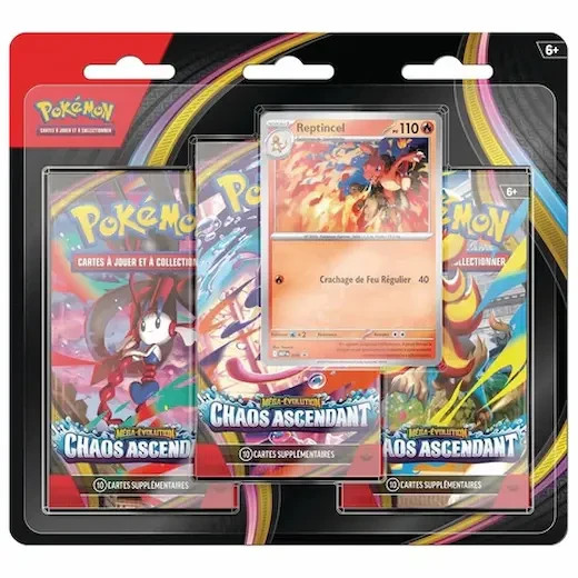 POKEMON TRIPACK ME03 ÉQUILIBRE PARFAIT MÉGA ÉVOLUTION TGC JCC - Image 6