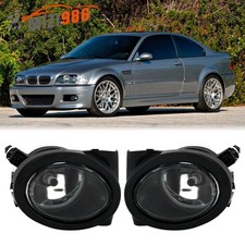 Paar Nebelscheinwerfer f�r BMW E46 3er M3 Sto�stange Klar 2001-2006 Vorne